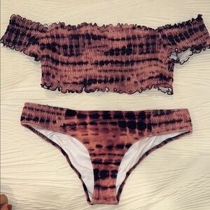 VS PINK tiedye bikini set
